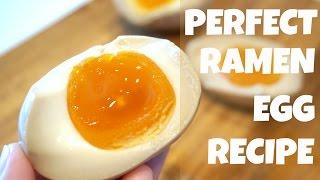 Perfect Ramen Soft Boiled Egg Recipe