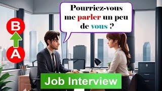 Job Interview Dialogue  Rapid French Learning From Level A to Level B