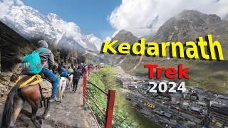 Kedarnath Yatra 2024  Kedarnath Trek Kedarnath Dham 2024  Kedarnath Temple