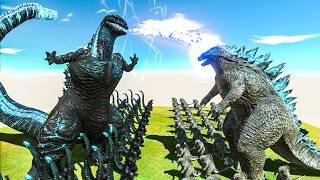 Godzilla Growth - Legendary Godzilla VS Ice Shin Godzilla Arbs Godzilla Comparison