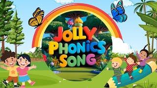 Jolly Phonics Song with Lyrics  Letter Sounds A to Z  ABC Phonics Song #viralvideo #jollyphonics