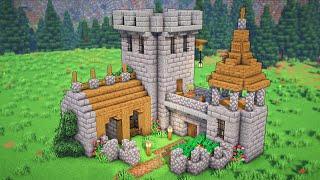 Minecraft How To Build A Small Castle  Tutorial