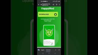 cara download happymod