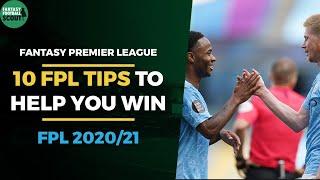 10 FPL Tips for success from a 3 TIME TOP 200 FINISHER  Fantasy Premier League Tips 202021