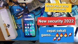 BUKA POLA DAN FRP VIVO S1 PD1913F new security dengan unlocktool cepat beres