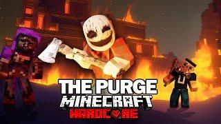 Minecrafts Players Simulate The Purge  Bad At The Game Edition