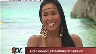 Former sexy star now a fire queen in Boracay