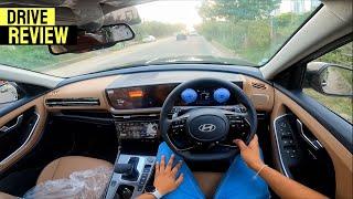 Hyundai Alcazar 2024 - First Drive Review Comfort Performance & Mileage ? All Details 