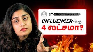 How much can Influencers  Content Creators in Tamil Nadu charge
