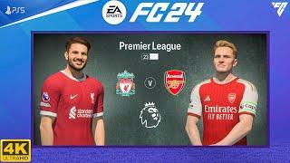 FC 24 - Arsenal Vs Liverpool - Premier League 2324  PS5™ 4K60