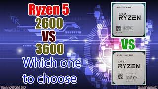 Amd Ryzen 5 3600 vs Ryzen 5 2600