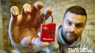 How To Set Or Reset A Combination Lock Pin