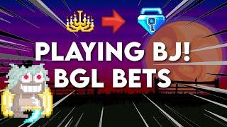 GROWTOPIA PLAYING BJ 10-100DLS BIG BETS giveaway