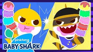 NEW This Ice Cream is Mine  Mischievous Thief Baby Shark  Ten Little Song  Baby Shark Official