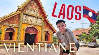 First Impressions of Vientiane LAOS  Exploring The Capital City