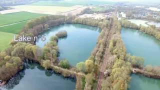 Val Dore lakes in a Drone