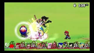 Super Smash Flash 2 PB Patch 9 The Zamasu Sh*t Vs Mario Luigi C.F. Kirby Sonic Jack and Dede