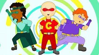 Caillou en Español Castellano  Caillou - Superhéroes  Dibujos Animados Capítulos Completos