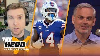 Stefon Diggs is frustrated w Bills Russ Wilson appears lighter & Rodgers vs Brady  NFL  THE HERD