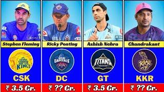 IPL-2024 All Team Coach Salary