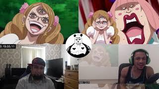 Pudding cant express her true feelings reaction mashup - one piece