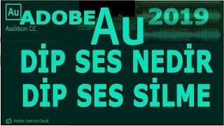 Adobe Audition 2019  Dip Ses Parazit Gürültü Temizleme