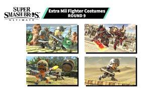 《任天堂明星大亂鬥特別版》Mii鬥士卡普空聯動服裝預告 Super Smash Bros  Ultimate   Mii Fighter Costumes