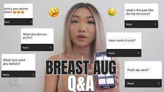 BREAST AUGMENTATION Q&A  PRICE SIZING DOCTOR RECOVERY…