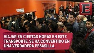 La gran odisea de viajar en el Metro en las “hora pico”