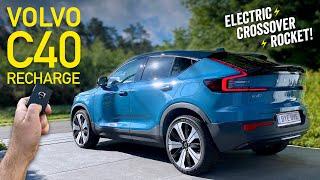 2023 Volvo C40 Recharge ️ 408 hp  AWD - POV drive & walkaround