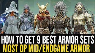 Elden Ring HOW TO GET THE 9 BEST ARMOR SETS - Best Armor Sets In Elden Ring