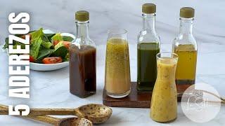 Learn to Create the 5 Best Dressings for your Salads