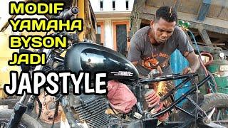 Modifikasi Yamaha Byson jadi JAPSTYLE