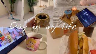 فلوق روتيني اليومي  مشتريات  تنظيف  قهوة  Day in my life