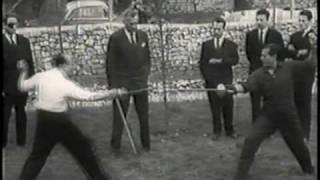 1958 Epee Duel Lifar vs Cuevas