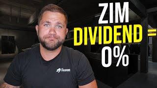 no ZIM dividend...