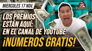 LOS PREMIOS ESTAN AQUÍ EN EL CANAL DE YOUTUBE