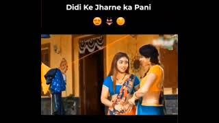 Khat kabbadi barkha web series scenedidi ke jharne ka panifunny video