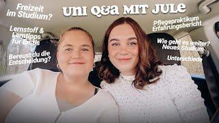 Freizeit im Medizinstudium Probleme im 1. Semester  Realtalk Uni Q&A mit Jule