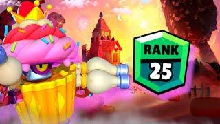 АПНУЛ ДЭРРИЛА НА 25 РАНГ В СОЛО ШД BRAWL STARS