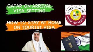 Qatar Tourist Visa for Indian  Qatar on arrival visa  Qatar E Visa Process #qatarvisit