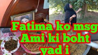 Fatima ko msg ami ki boht yad i nainakirubinameer vlogs