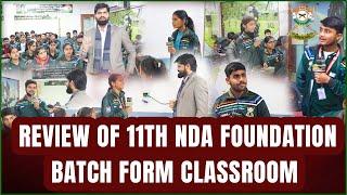 NDA Foundation Students Live Review  Best NDA Foundation Coaching in Lucknow India