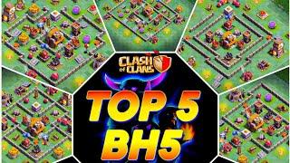 New Best Bh5 Trophy Base With Link 2023  Builder hall 5 base design.