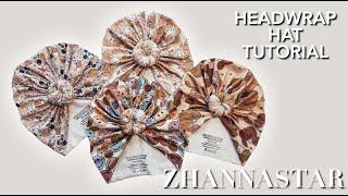 Baby top knot turban tutorial  ZHANNASTAR HEADWRAP HATS