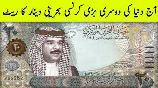 Bahraini Dinar is the second largest currency in the world today  Bahrain Dinar to Pakistan Rupee 