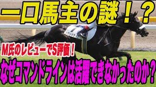 【 一口馬主の謎！？】M氏のレビューでもS評価！なぜコマンドラインは活躍できなかったのか！？