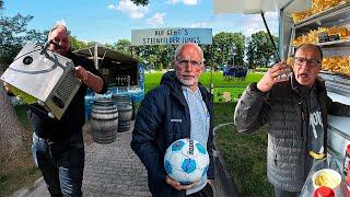 HEIMSPIEL-STRESS 150 Liter Freibier Imbiss und Platzvorbereitung – schaffen wir alles? ️