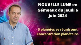 Nouvelle lune du jeudi 6 juin 2024