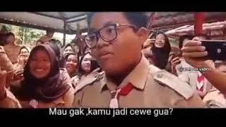 nembak cewek pramuka tapi ditolak depan temen satu sekolah